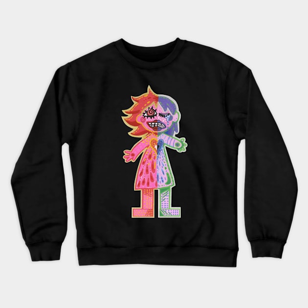 Perceptions Crewneck Sweatshirt by LittleGreenHat